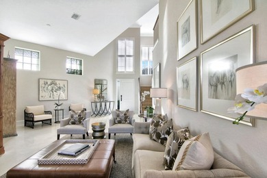 Discover timeless elegance in this 5-bedroom, 5.1/2 -bath on Palm Beach Polo and Country Club in Florida - for sale on GolfHomes.com, golf home, golf lot