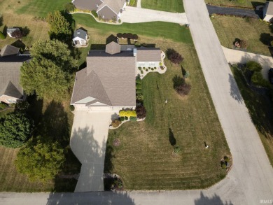 Nestled in River Bluff neighborhood, this 8-year-old, 4-bed on Battle Ground Golf Course in Indiana - for sale on GolfHomes.com, golf home, golf lot