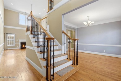 Welcome home to this custom-built 4-bedroom, 3-bathroom home in on Walnut Creek Country Club in North Carolina - for sale on GolfHomes.com, golf home, golf lot