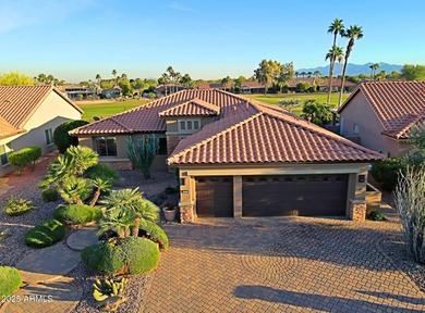 EXCEPTIONAL GOLF COURSE PANORAMA! The OUTDOOR Living Space will on Tuscany Falls At Pebble Creek in Arizona - for sale on GolfHomes.com, golf home, golf lot