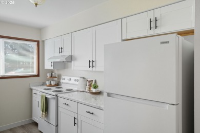 Welcome to this two-story, 2-bedroom, 1.5-bath condo that is a on Gresham Golf Course in Oregon - for sale on GolfHomes.com, golf home, golf lot