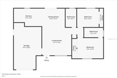 Step into homeownership with this beautifully renovated on Apollo Beach Golf and Sea Club in Florida - for sale on GolfHomes.com, golf home, golf lot