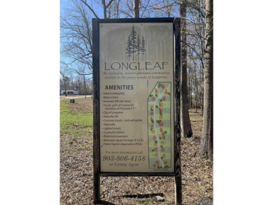 Build your DREAM HOME on just under an acre overlooking on Pinecrest Country Club in Texas - for sale on GolfHomes.com, golf home, golf lot