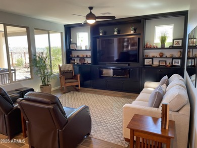 Beautiful mountain views welcome you into this Shea built 3 on Wickenburg Ranch Golf Course in Arizona - for sale on GolfHomes.com, golf home, golf lot