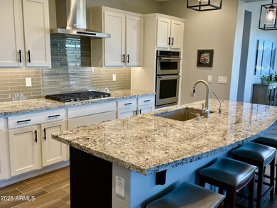 Beautiful mountain views welcome you into this Shea built 3 on Wickenburg Ranch Golf Course in Arizona - for sale on GolfHomes.com, golf home, golf lot