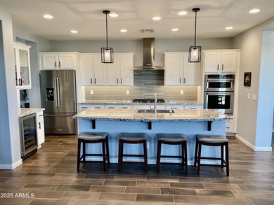 Beautiful mountain views welcome you into this Shea built 3 on Wickenburg Ranch Golf Course in Arizona - for sale on GolfHomes.com, golf home, golf lot