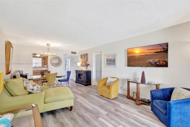 Stunning 1-bedroom, 1.5-bathroom ground-floor unit with a on Sunrise Lakes Phase III in Florida - for sale on GolfHomes.com, golf home, golf lot
