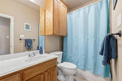 Welcome home to this sunny and spacious three-bedroom plus on Whitestone Golf Club in Texas - for sale on GolfHomes.com, golf home, golf lot