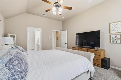 Welcome home to this sunny and spacious three-bedroom plus on Whitestone Golf Club in Texas - for sale on GolfHomes.com, golf home, golf lot