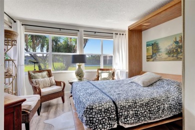 Stunning 1-bedroom, 1.5-bathroom ground-floor unit with a on Sunrise Lakes Phase III in Florida - for sale on GolfHomes.com, golf home, golf lot
