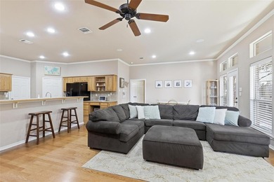 Welcome home to this sunny and spacious three-bedroom plus on Whitestone Golf Club in Texas - for sale on GolfHomes.com, golf home, golf lot