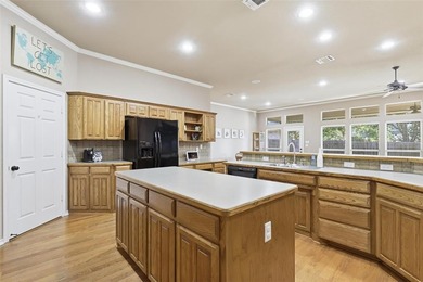 Welcome home to this sunny and spacious three-bedroom plus on Whitestone Golf Club in Texas - for sale on GolfHomes.com, golf home, golf lot