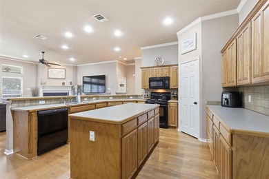 Welcome home to this sunny and spacious three-bedroom plus on Whitestone Golf Club in Texas - for sale on GolfHomes.com, golf home, golf lot