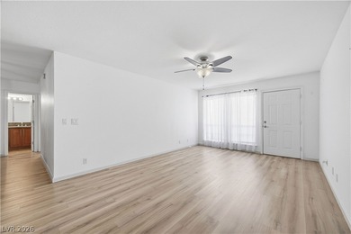 Welcome home to this rare, move-in ready, downstairs corner unit on Las Vegas Country Club in Nevada - for sale on GolfHomes.com, golf home, golf lot