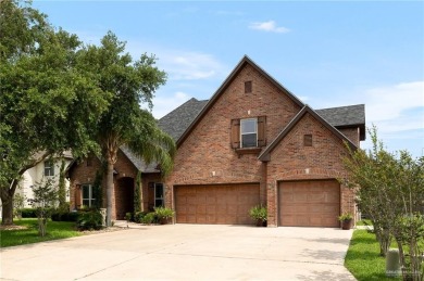 Experience serene pond-side living in this expertly crafted home on Harlingen Country Club in Texas - for sale on GolfHomes.com, golf home, golf lot