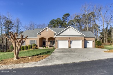 Move in ready open concept large rancher with split Bedrooms on Tanasi Golf Course in Tennessee - for sale on GolfHomes.com, golf home, golf lot