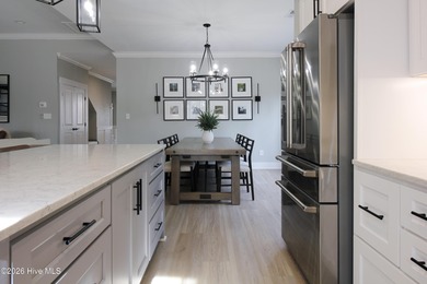 Over 3,000 sqft of refined living in a gated golf community on Woodlake Country Club in North Carolina - for sale on GolfHomes.com, golf home, golf lot