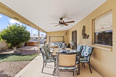 Your perfect, low-maintenance oasis on a private corner lot with on Sunland Village Golf Club in Arizona - for sale on GolfHomes.com, golf home, golf lot