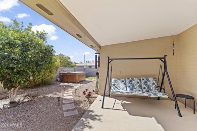 Your perfect, low-maintenance oasis on a private corner lot with on Sunland Village Golf Club in Arizona - for sale on GolfHomes.com, golf home, golf lot