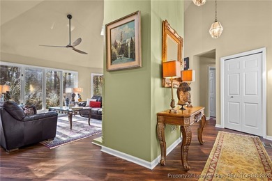 This one-of-a-kind ranch style home is beautifully positioned on on Deercroft Golf and Country Club in North Carolina - for sale on GolfHomes.com, golf home, golf lot