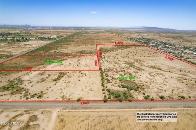 Great opportunity! Hwy 84 frontage Across from historic on Francisco Grande Resort and Golf Course in Arizona - for sale on GolfHomes.com, golf home, golf lot