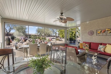 With its scenic views and modern comforts, this 2-bed/2-bath on Cimarron Golf Club in Arizona - for sale on GolfHomes.com, golf home, golf lot