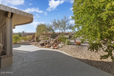 With its scenic views and modern comforts, this 2-bed/2-bath on Cimarron Golf Club in Arizona - for sale on GolfHomes.com, golf home, golf lot