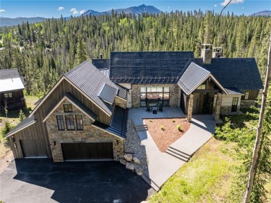 A true mountain getaway, this stunning, newly constructed on Breckenridge Golf Club in Colorado - for sale on GolfHomes.com, golf home, golf lot