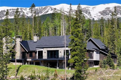 A true mountain getaway, this stunning, newly constructed on Breckenridge Golf Club in Colorado - for sale on GolfHomes.com, golf home, golf lot