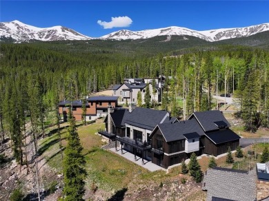 A true mountain getaway, this stunning, newly constructed on Breckenridge Golf Club in Colorado - for sale on GolfHomes.com, golf home, golf lot