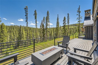 A true mountain getaway, this stunning, newly constructed on Breckenridge Golf Club in Colorado - for sale on GolfHomes.com, golf home, golf lot