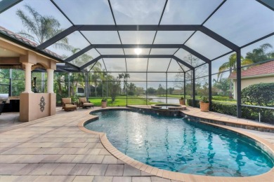 An amazing family resort style home, located in The Dominion on Lakewood Ranch Golf and Country Club in Florida - for sale on GolfHomes.com, golf home, golf lot