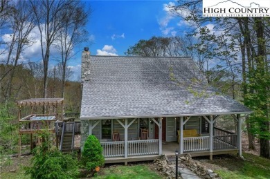 Fully Furnished Log Cabin in Beech Mountain - Turnkey Mountain on Beech Mountain Club in North Carolina - for sale on GolfHomes.com, golf home, golf lot