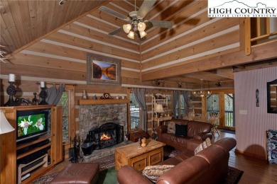 Fully Furnished Log Cabin in Beech Mountain - Turnkey Mountain on Beech Mountain Club in North Carolina - for sale on GolfHomes.com, golf home, golf lot