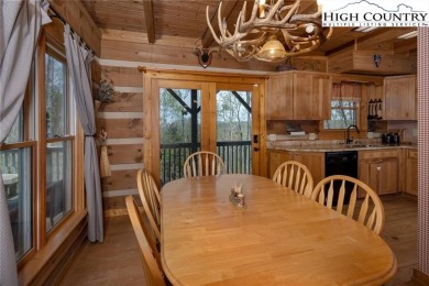Fully Furnished Log Cabin in Beech Mountain - Turnkey Mountain on Beech Mountain Club in North Carolina - for sale on GolfHomes.com, golf home, golf lot