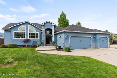 Discover your dream home in this expansive 4,120 SF residence on Trailhead At Liberty Lake in Washington - for sale on GolfHomes.com, golf home, golf lot