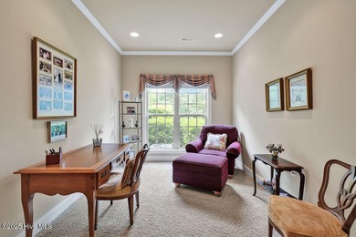 This home has it all! Curb appeal, low maintenance, attention to on Cape Fear National At Brunswick Forest in North Carolina - for sale on GolfHomes.com, golf home, golf lot