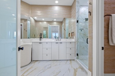 Modern refinement meets elegance in this exceptionally renovated on Boca Delray Golf and Country Club in Florida - for sale on GolfHomes.com, golf home, golf lot