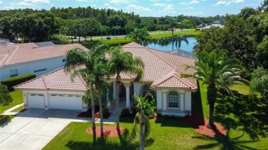 PARADISE Awaits in this SPECTACULAR WATERFRONT Home Located in on Crescent Oaks Country Club in Florida - for sale on GolfHomes.com, golf home, golf lot