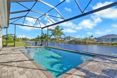 Discover modern coastal living in this Beautiful custom Home on Burnt Store Golf Club in Florida - for sale on GolfHomes.com, golf home, golf lot