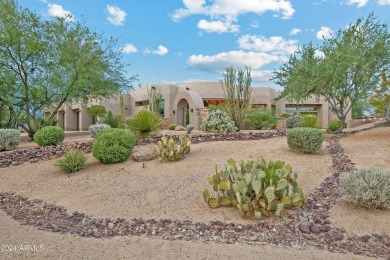 Custom Built 1+ACRE Estate in North Scottsdale's Exclusive Troon on Troon North Golf Club  in Arizona - for sale on GolfHomes.com, golf home, golf lot