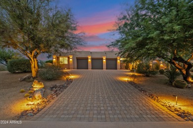 Custom Built 1+ACRE Estate in North Scottsdale's Exclusive Troon on Troon North Golf Club  in Arizona - for sale on GolfHomes.com, golf home, golf lot