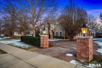 You will love this beautiful luxury estate located on the 17th on WeaverRidge Golf Club in Illinois - for sale on GolfHomes.com, golf home, golf lot