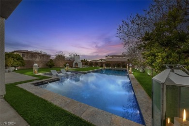 Exquisite and elegant home filled with custom and handcrafted on Southern Highlands Golf Club in Nevada - for sale on GolfHomes.com, golf home, golf lot