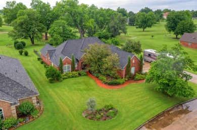 Welcome to this breathtaking 4-bedroom, 3-bathroom home located on Shawnee Country Club in Oklahoma - for sale on GolfHomes.com, golf home, golf lot