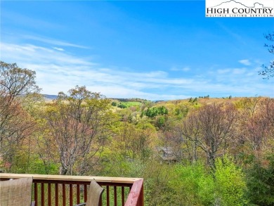 Views abound in this well-maintained log home in the desirable on Blowing Rock Country Club in North Carolina - for sale on GolfHomes.com, golf home, golf lot