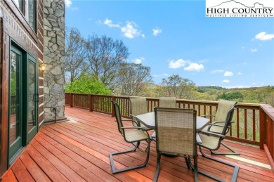 Views abound in this well-maintained log home in the desirable on Blowing Rock Country Club in North Carolina - for sale on GolfHomes.com, golf home, golf lot