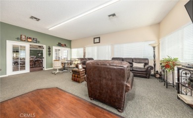 Great manufactured home sitting elevated up on the golf course on Arroyo Fairways Club and Golf Course in California - for sale on GolfHomes.com, golf home, golf lot