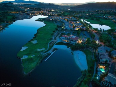 IF A LAKE VIEW MATTERS, THEN LOOK NO FURTHER. ELEVATED HIGH on South Shore At Lake Las Vegas in Nevada - for sale on GolfHomes.com, golf home, golf lot