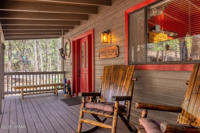 Looking for the perfect escape in nature? This fully furnished on Pinetop Lakes Golf and Country Club in Arizona - for sale on GolfHomes.com, golf home, golf lot